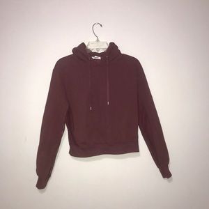 Garage Cropped Mesh Hoodie